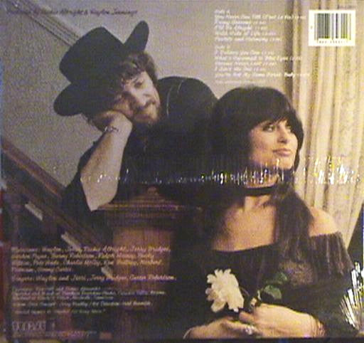 Waylon Jennings And Jessi Colter : Leather And Lace (LP, Album, Ind)