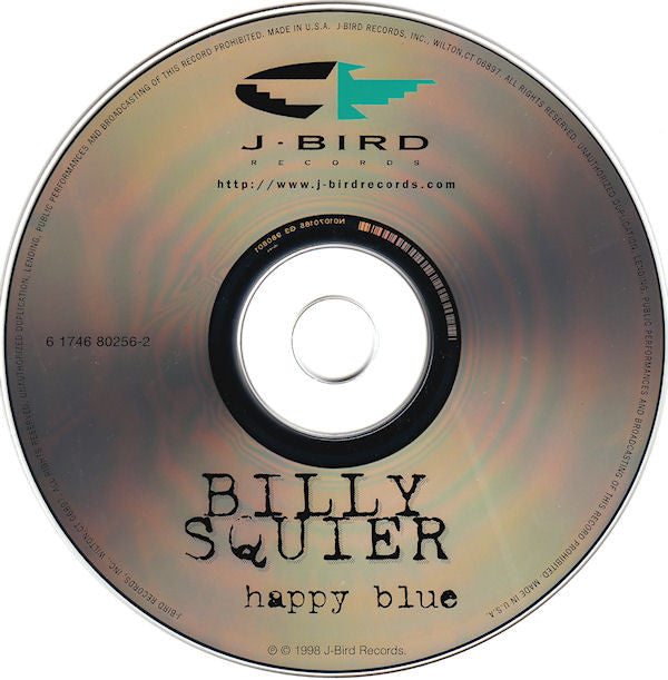 Billy Squier : Happy Blue (CD, Album)