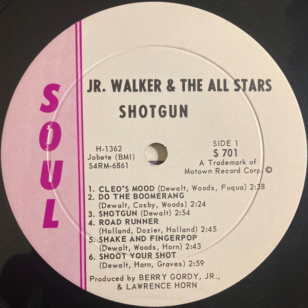 Junior Walker & The All Stars : Shotgun (LP, Album, Mono, Ind)