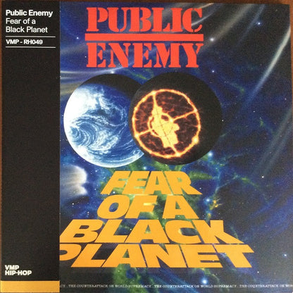 Public Enemy : Fear Of A Black Planet (LP, Blu + LP, Bro + Album, Club, RE, Gat)