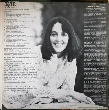 Joan Baez : Joan (LP, Album, Mono)