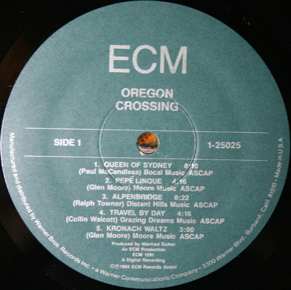 Oregon : Crossing (LP, Album)