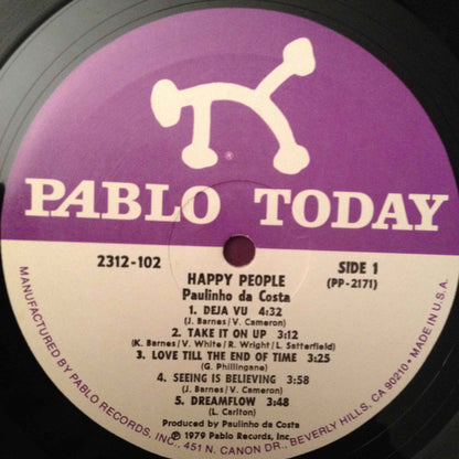 Paulinho Da Costa : Happy People (LP, Album)