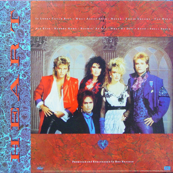 Heart : Heart (LP, Album, Club)