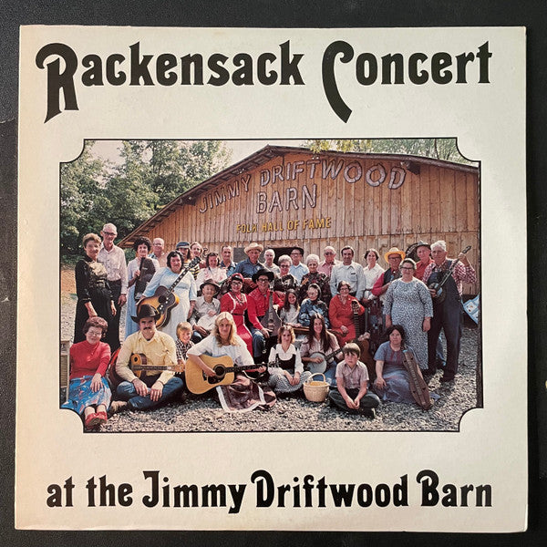 Various : Rackensack Concert At The Jimmy Driftwood Barn (2xLP)