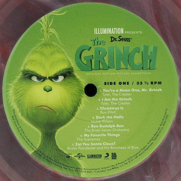 Various : Dr. Seuss' The Grinch OST (LP, Album, RP, Cle)