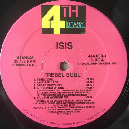 Isis (3) : Rebel Soul (LP, Album)