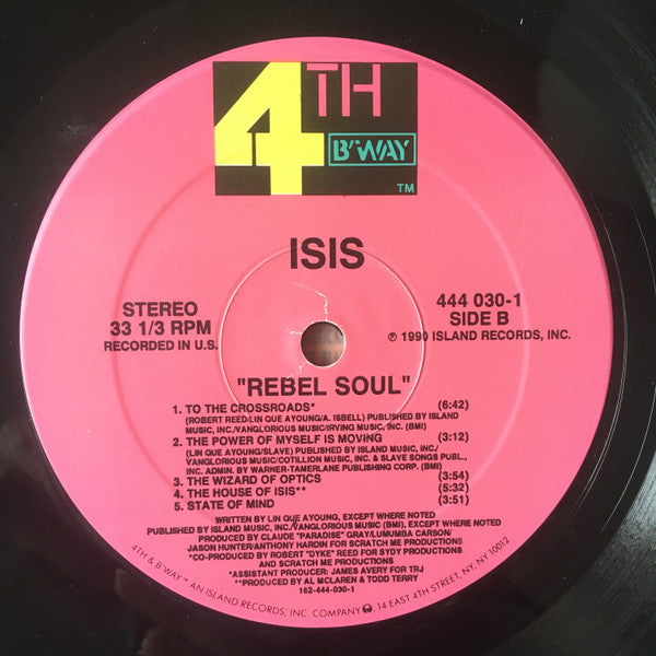 Isis (3) : Rebel Soul (LP, Album)