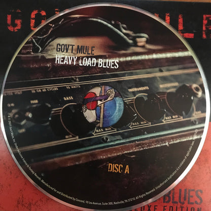 Gov't Mule : Heavy Load Blues (2xCD, Album, Dlx)