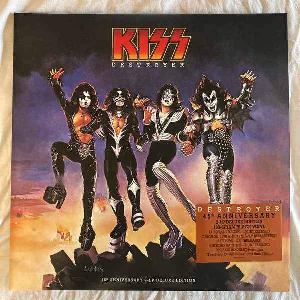 Kiss : Destroyer (LP, Album, RE, RM, 180 + LP, 180 + Dlx, 45t)