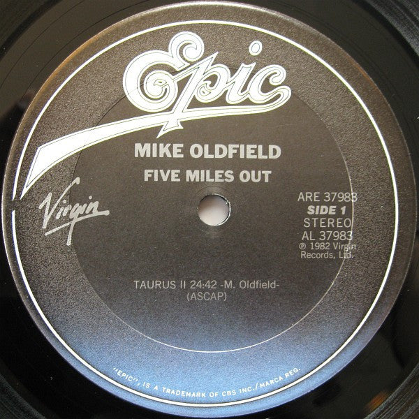 Mike Oldfield : Five Miles Out (LP, Album, Ter)