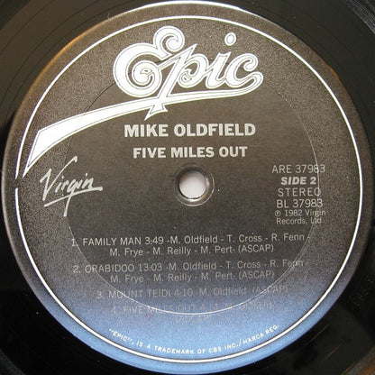 Mike Oldfield : Five Miles Out (LP, Album, Ter)