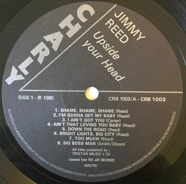 Jimmy Reed : Upside Your Head (LP, Comp)