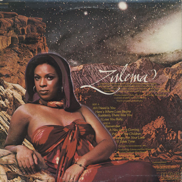 Zulema : Suddenly There Was You (LP, Album)