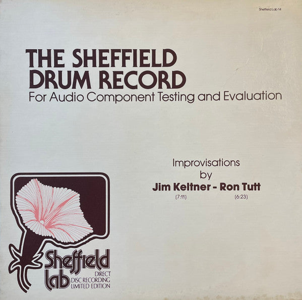 Jim Keltner / Ron Tutt : The Sheffield Drum Record (12", Ltd, Dir)