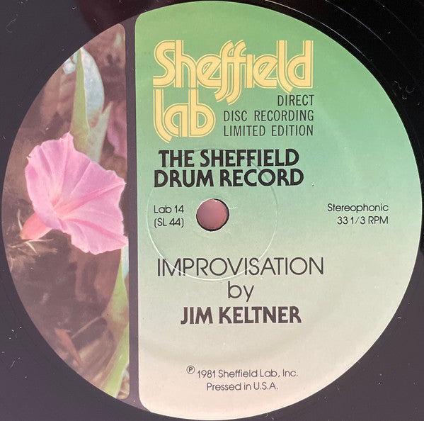 Jim Keltner / Ron Tutt : The Sheffield Drum Record (12", Ltd, Dir)