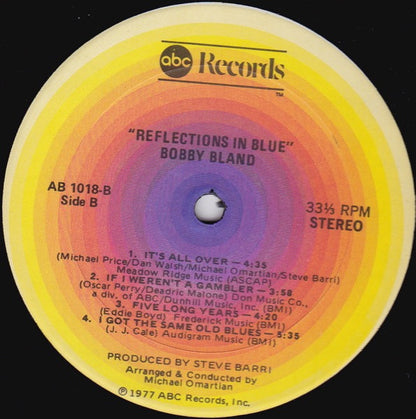 Bobby Bland : Reflections In Blue (LP, Album)