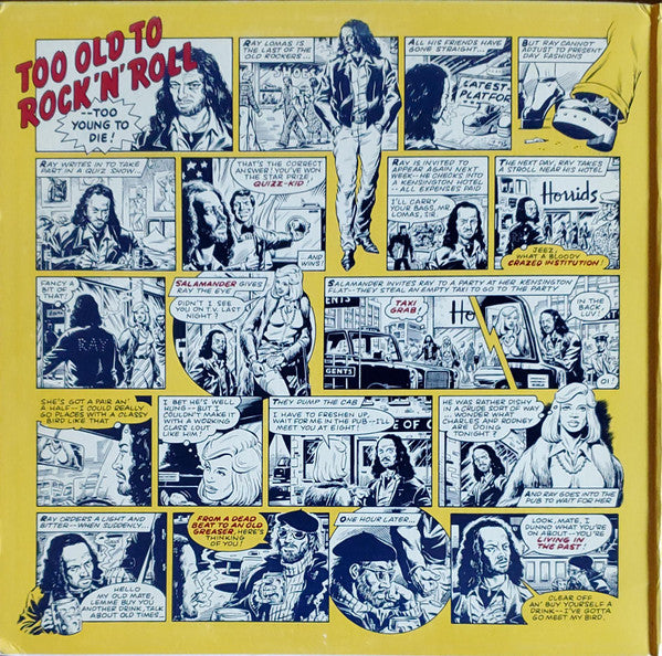 Jethro Tull : Too Old To Rock 'N' Roll: Too Young To Die! (LP, Album, Club, Gat)