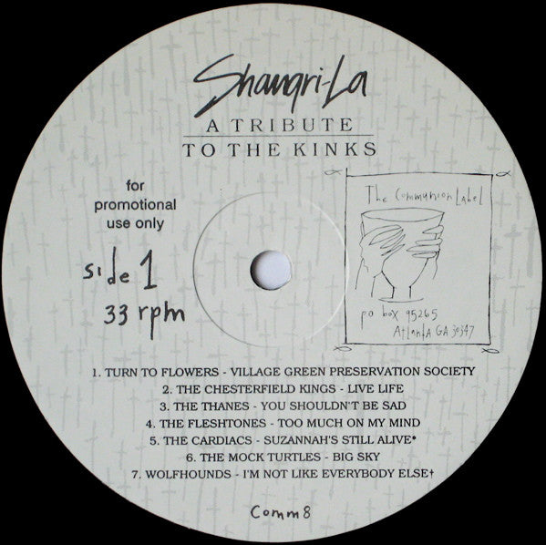 Various : Shangri-La - A Tribute To The Kinks (LP, Comp, Promo)