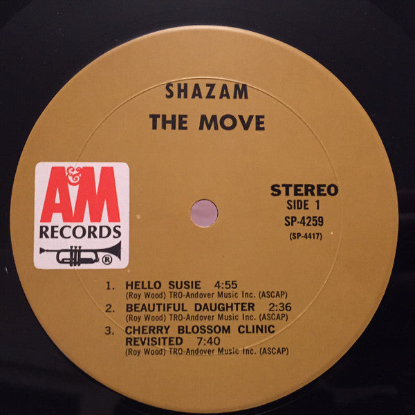 The Move : Shazam (LP, Album, Mon)