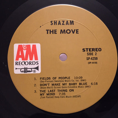 The Move : Shazam (LP, Album, Mon)