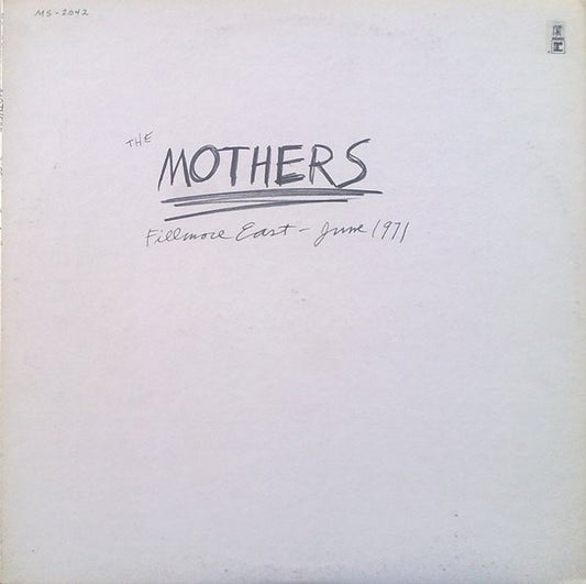 The Mothers : Fillmore East - June 1971 (LP, Album, RE, Jac)