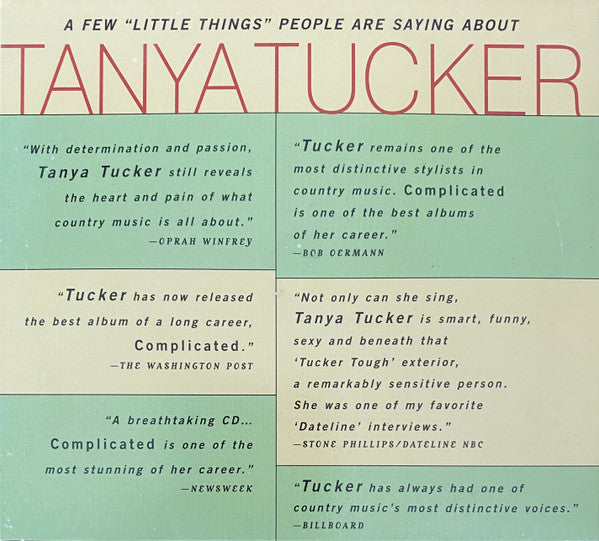 Tanya Tucker : Ridin' Out The Heartache (HDCD, Single, Promo)