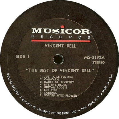 Vinnie Bell : The Best Of Vincent Bell (LP, Comp)