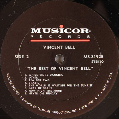 Vinnie Bell : The Best Of Vincent Bell (LP, Comp)