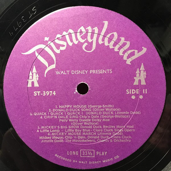 Various : The Story Of Mickey And The Beanstalk (LP, Mono, Gat)