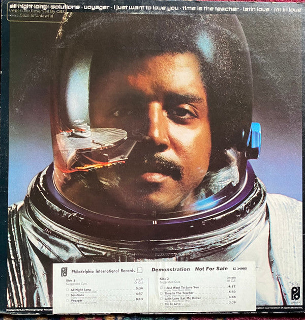 Dexter Wansel : Voyager (LP, Album, Promo, Ter)