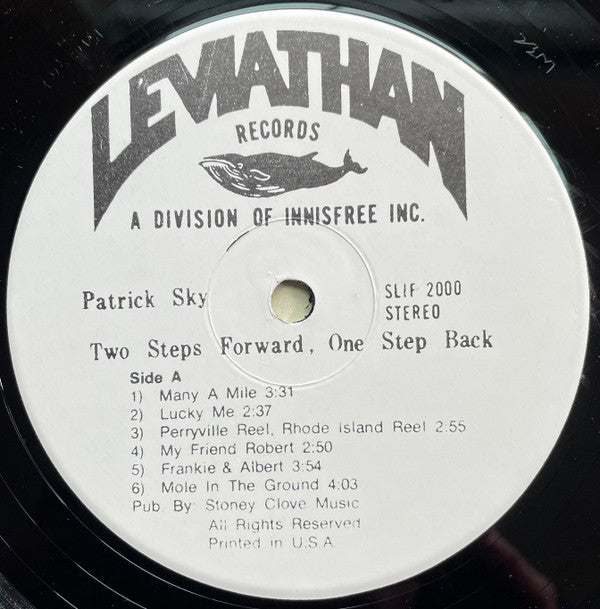 Patrick Sky : Two Steps Forward, One Step Back (LP, Album)