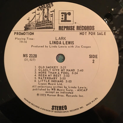 Linda Lewis : Lark (LP, Album, Promo)