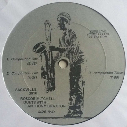 Roscoe Mitchell With Anthony Braxton : Duets (LP, Album)