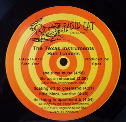 The Texas Instruments : Sun Tunnels (LP, Album)