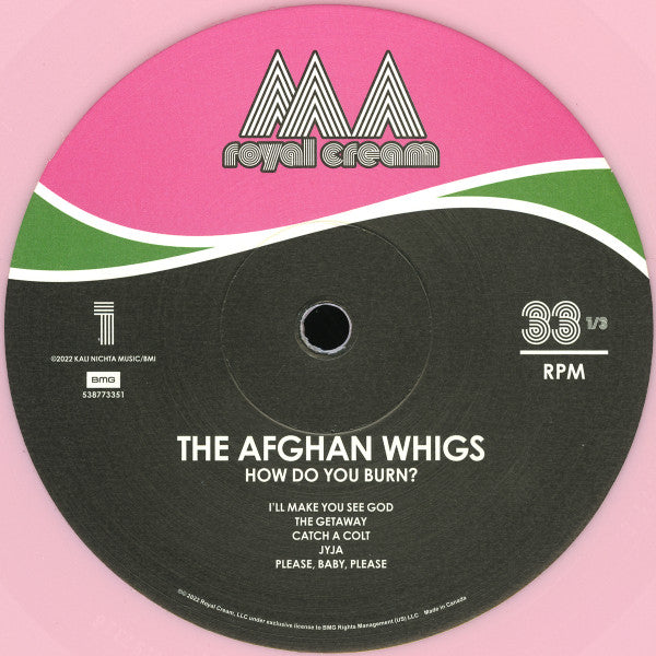 The Afghan Whigs : How Do You Burn? (LP, Album, Ltd, Pin)