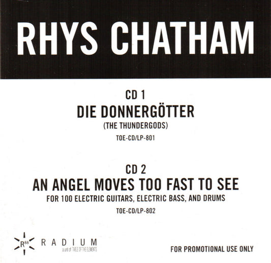Rhys Chatham : Rhys Chatham Sampler (2xCD, Promo)