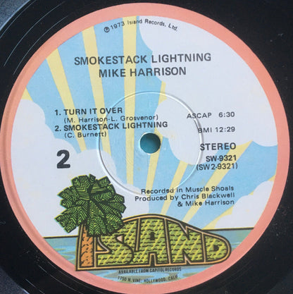 Mike Harrison (2) : Smokestack Lightning (LP, Album, Win)