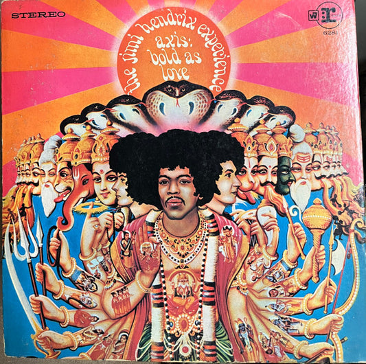 The Jimi Hendrix Experience : Axis: Bold As Love (LP, Album, RP, Pit)