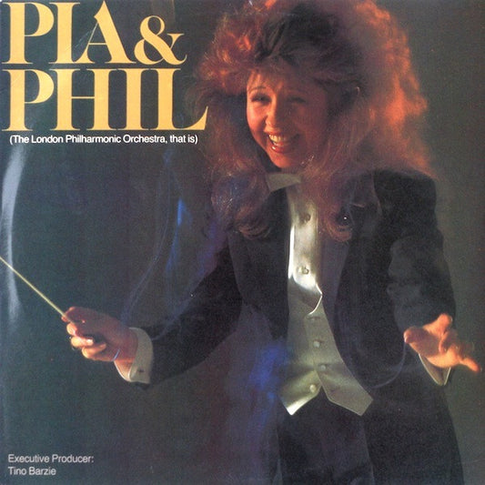 Pia Zadora With The London Philharmonic Orchestra : Pia & Phil (LP, Album)