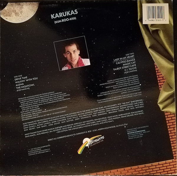 Gregg Karukas : The Nightowl (LP, Album)