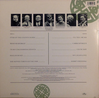 Van Morrison & The Chieftains : Irish Heartbeat (LP, Album)