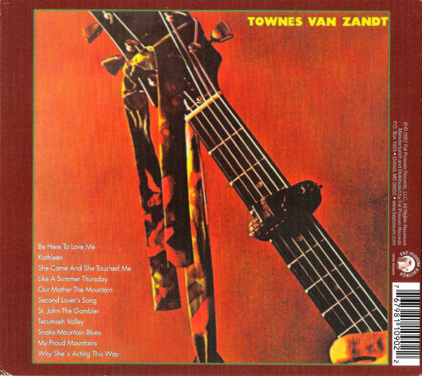 Townes Van Zandt : Our Mother The Mountain (CD, Album, RE)