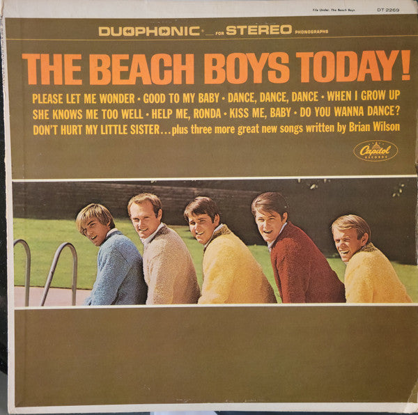 The Beach Boys : The Beach Boys Today! (LP, Album, Los)