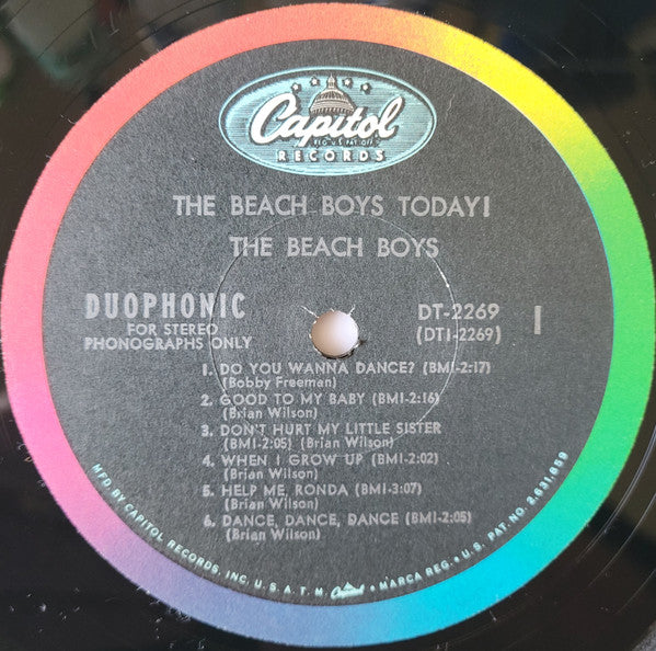 The Beach Boys : The Beach Boys Today! (LP, Album, Los)