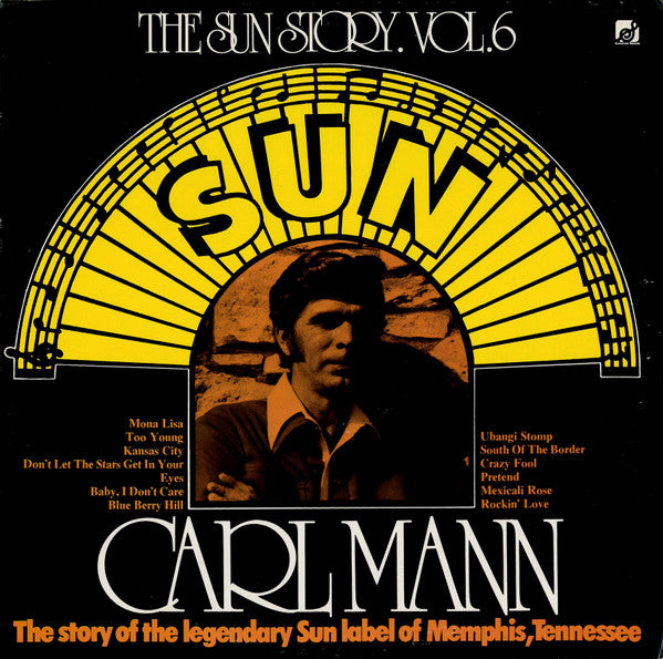 Carl Mann : The Sun Story Vol.6 (LP, Comp)