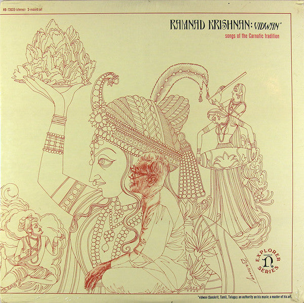 Ramnad Krishnan : Vidwan (Songs Of The Carnatic Tradition) (2xLP, Album)
