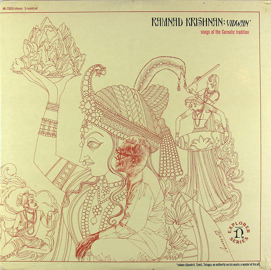 Ramnad Krishnan : Vidwan (Songs Of The Carnatic Tradition) (2xLP, Album)