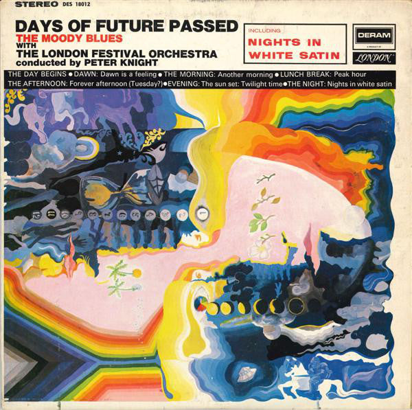 The Moody Blues : Days Of Future Passed (LP, Album, RE, W -)