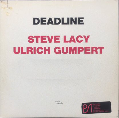 Steve Lacy / Ulrich Gumpert : Deadline (LP, Album)